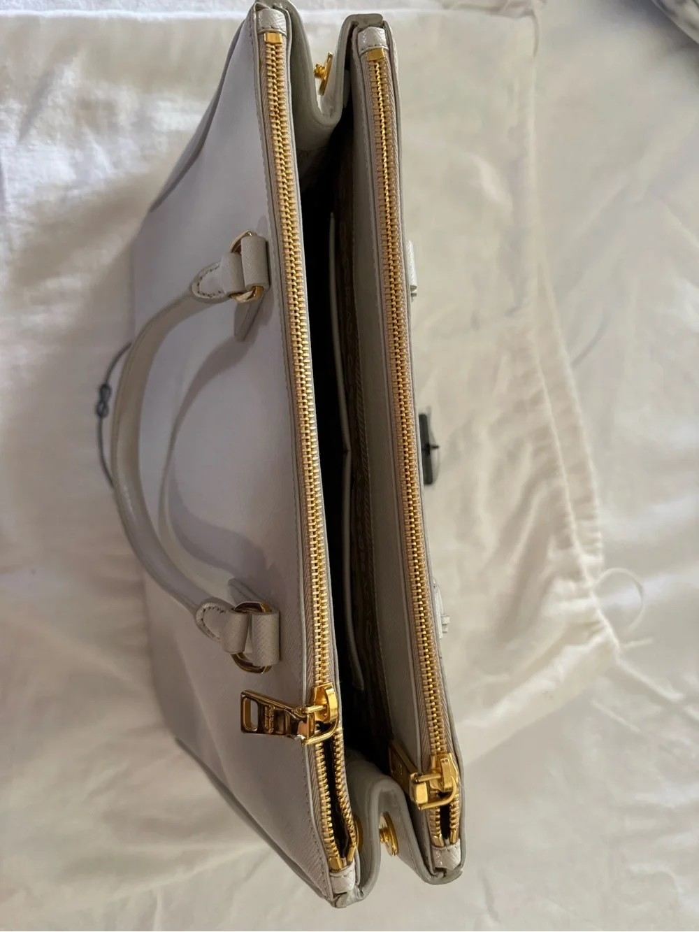 Prada one zippers